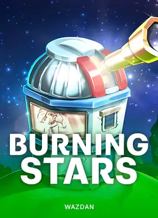 ภาพประกอบเกมสล็อต Burning Stars จากค่าย Wazdan