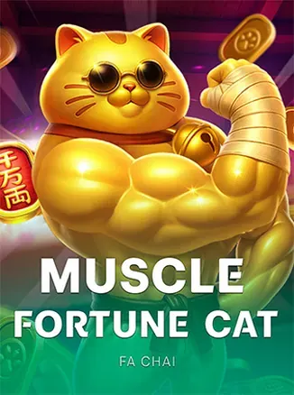 ภาพเกมสล็อต Muscle Fortune Cat จากค่าย FaChai บน m98vip bet