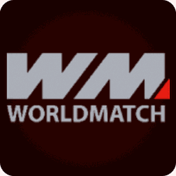 โลโก้ค่ายเกม WorldMatch บน ทางเข้าm98vip